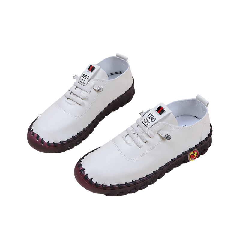 Skin-shoe girl, 2024 Spring and Fall new soft-soft soft-soft, soft, soft, smooth, smooth, smooth mom shoes