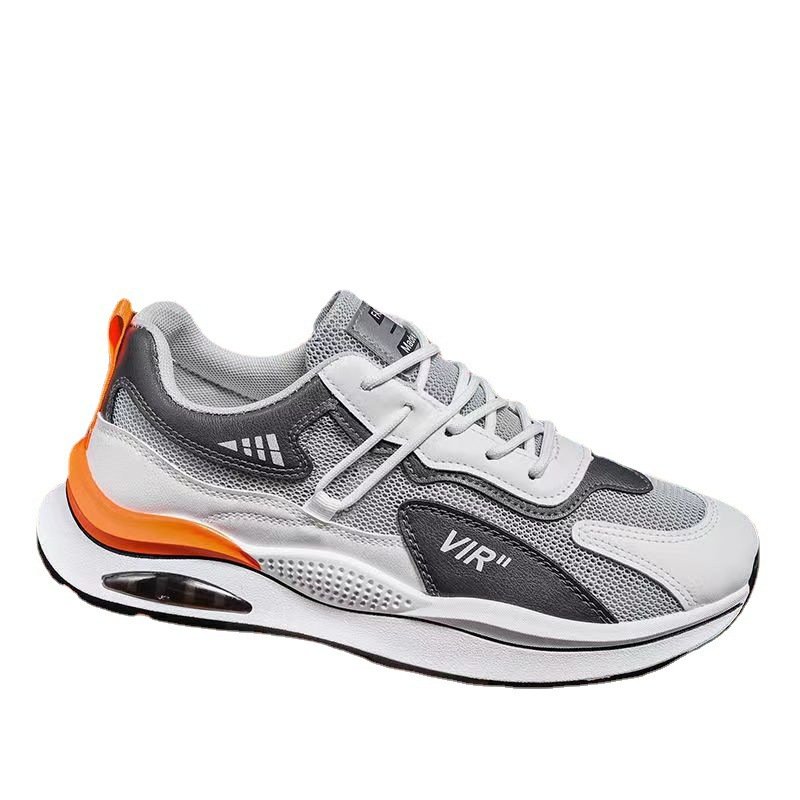 2024 autumn new fashion men's sports shoes cushioned soft sole increase leisure skateboard shoes