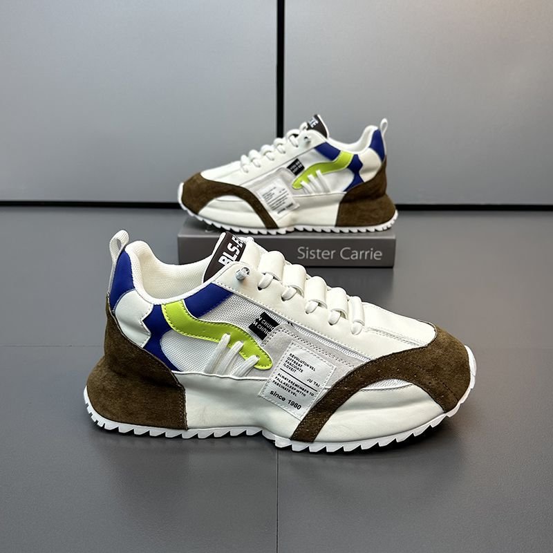 Fashion new design men's fashion casual sports shoes air cushion increase autumn winter 2024 new volleyball shoes