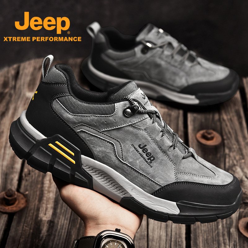 jeeps men's autumn sliding shoes and lightly scrambling middle age sports shoes