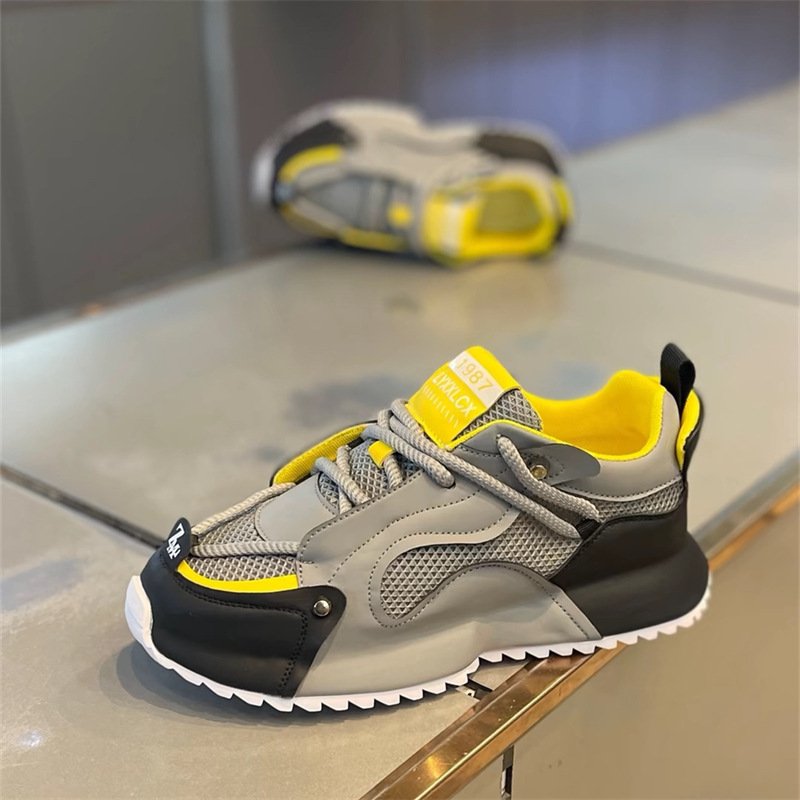 2024 Fashion design new men's autumn and winter leisure sports shoes soft sole wear-resistant leisure skateboard shoes
