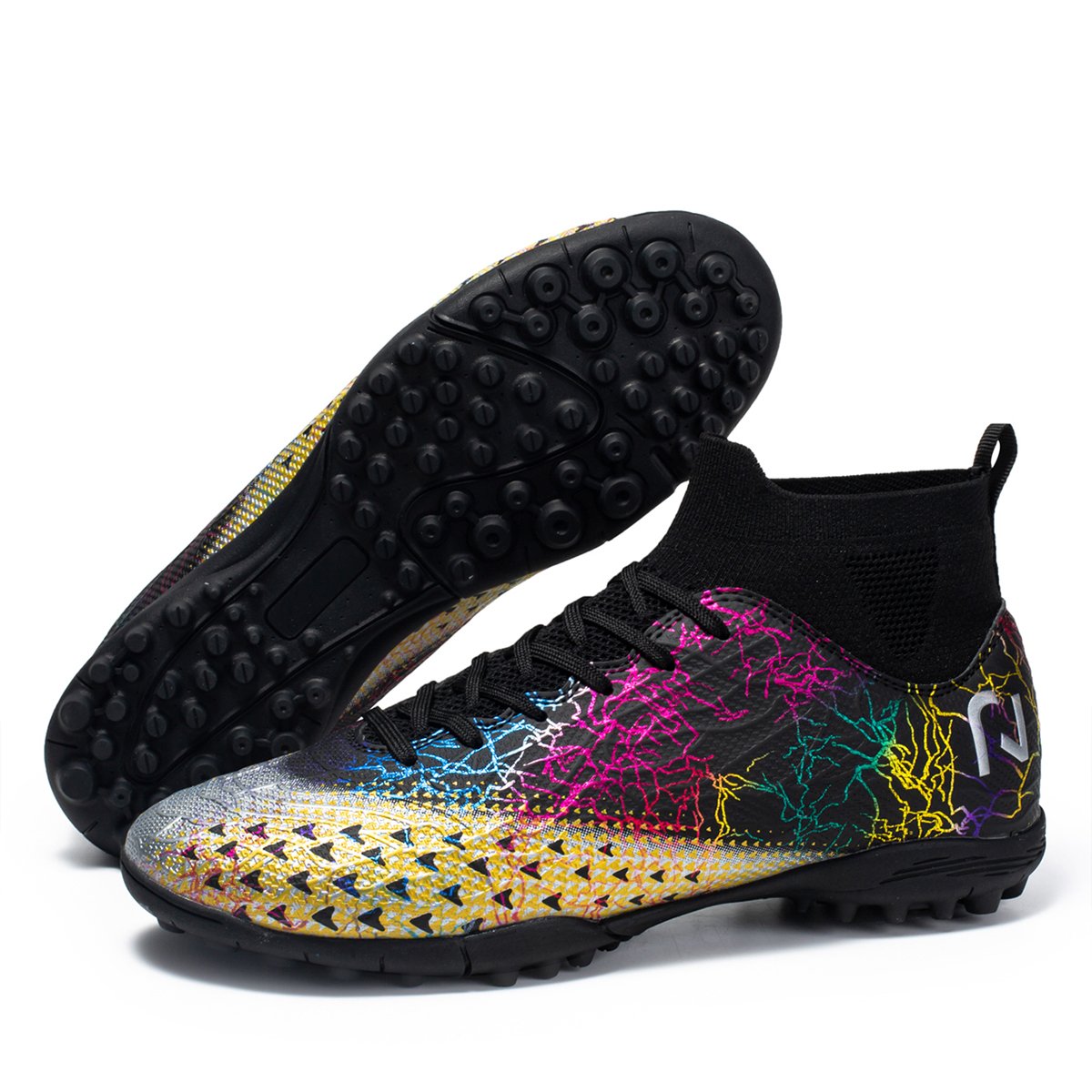 High quality factory customized hot selling long nail broken nail anti slip football shoes customized football shoes popular