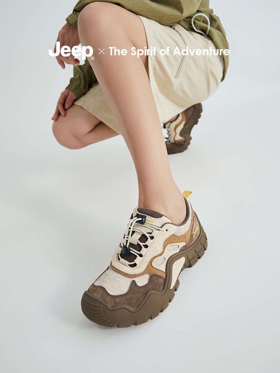 Jeep Gypton Shoewoman Outside Runner Shoes 2024 Light Bottom Recreational Shoes