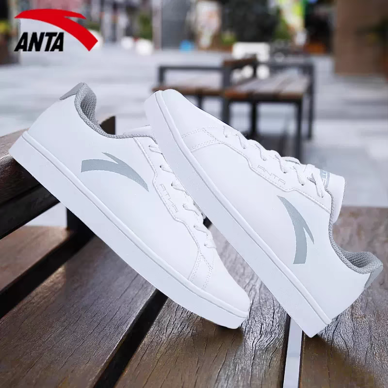 Antenna Pedal Shoeman 2024 New Official Flagship Real Men's Leisure Shoes White Sport Shoes