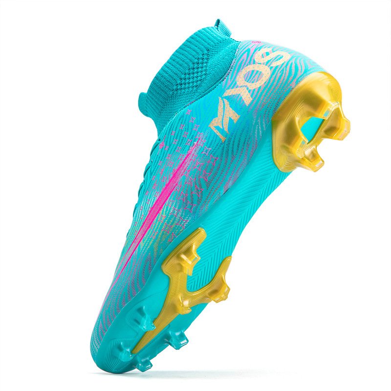 Soccer shoes FG youth men and women low-top outdoor comfortable breathable shock absorption non-slip fashion training shoes