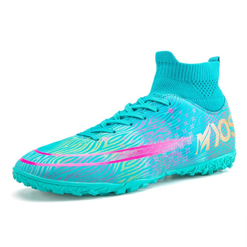 Soccer shoes FG youth men and women low-top outdoor comfortable breathable shock absorption non-slip fashion training shoes