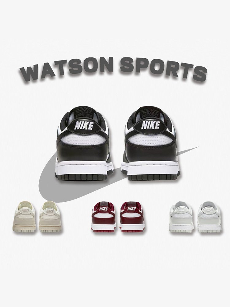 Nike/Nike Girl Shoes Dunk Low Classic Rehabulatory Panda Script DD1503
