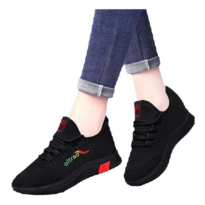 Back to old Beijing Boots, 2024 new job shoes, skate-proof, all black women's shoes