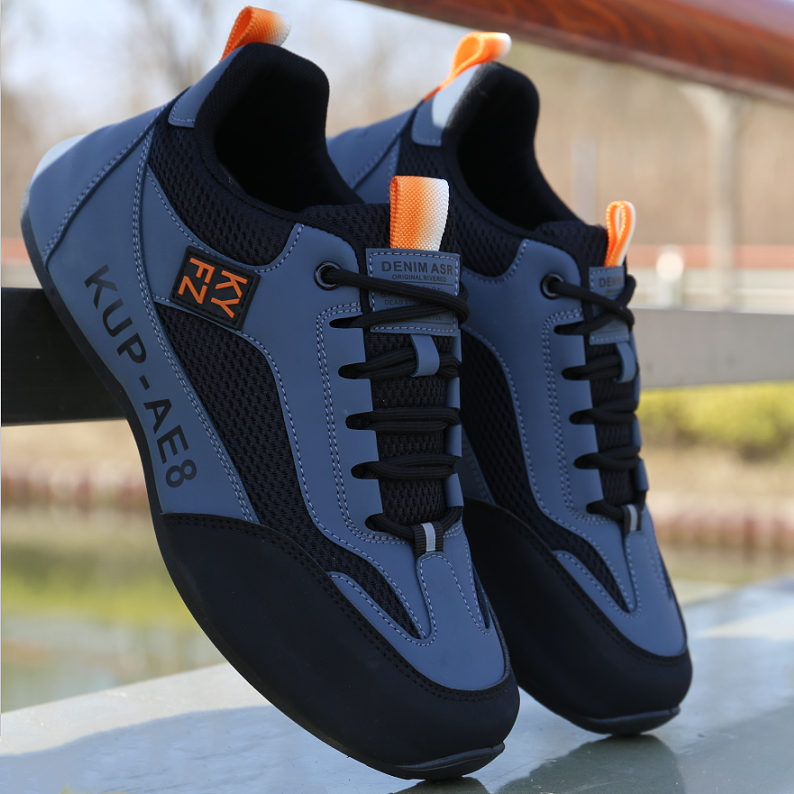 Angry Man's Autumn Skin Shoes, 2024 new waterproof and sliding shoes, high-end stylish shoes