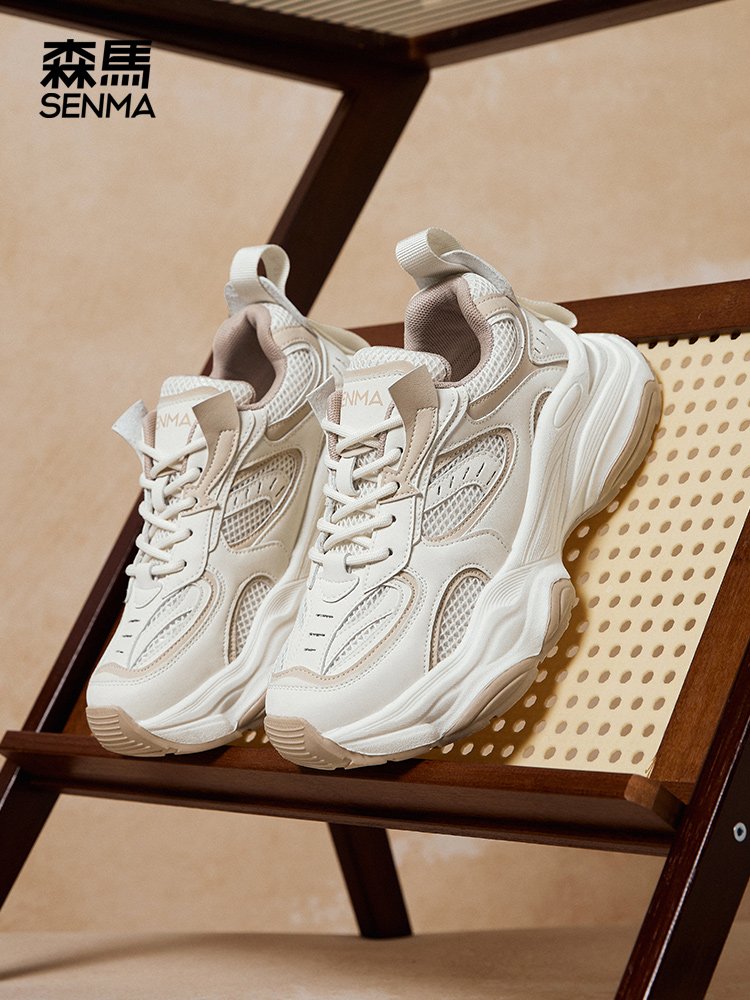Old Samma's shoe girl, 2024 new smug, Korean-sized, thin, small sports shoes