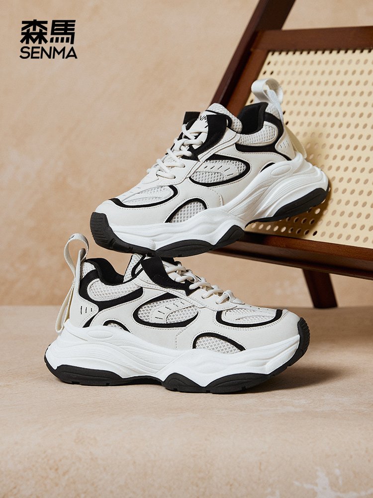 Old Samma's shoe girl, 2024 new smug, Korean-sized, thin, small sports shoes