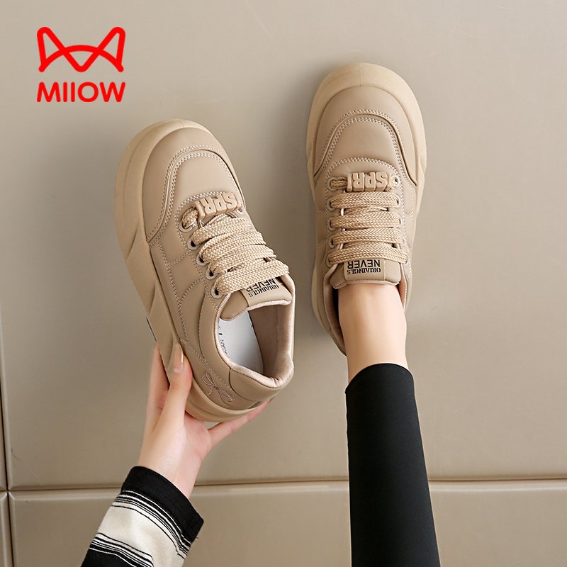 Cats' 2024 new popshoes in the fall light retrospect old old man's shoes are a lot of girls' leisure shoes