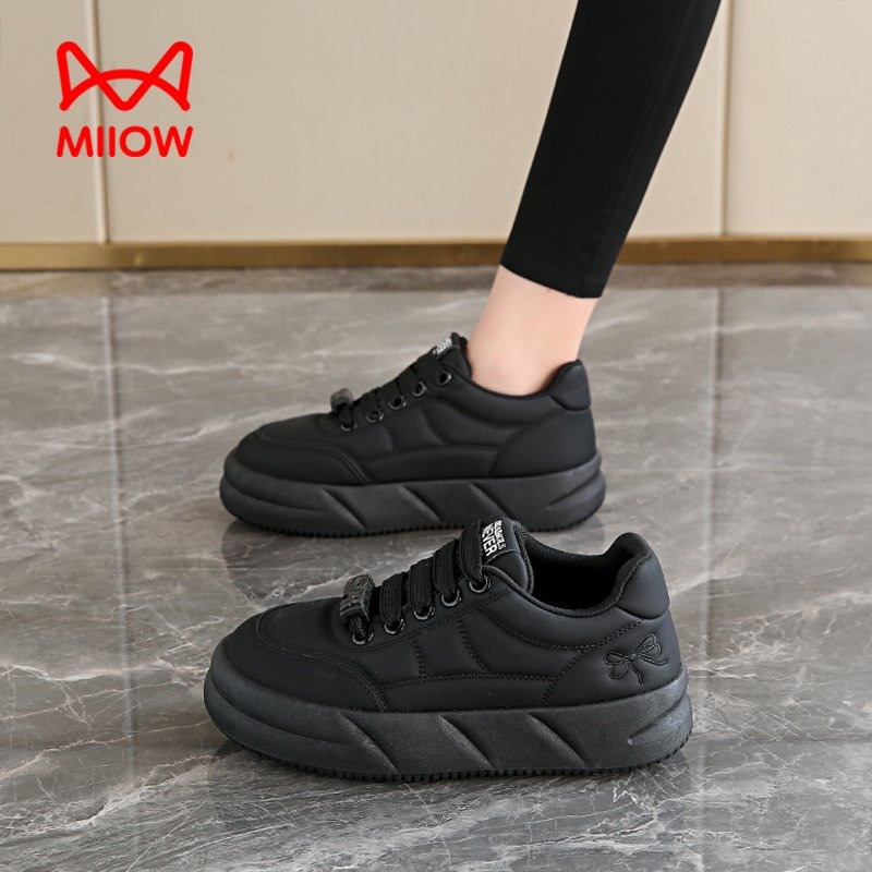 Cats' 2024 new popshoes in the fall light retrospect old old man's shoes are a lot of girls' leisure shoes