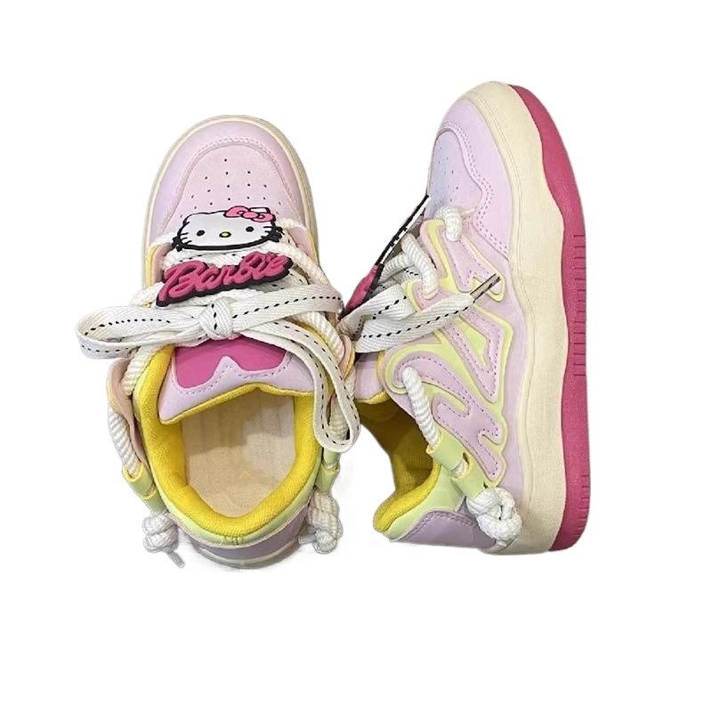It's a small-scale design of cute cartoons for schoolgirls