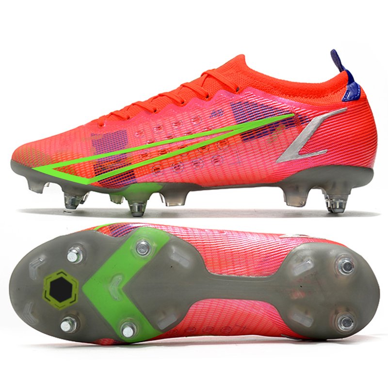 Professional Football Shoes Men New Soccer Cleats Long Spikes Cr7 Outdoor SG Soccer Training Sneakers For Men Women Soccer Shoes