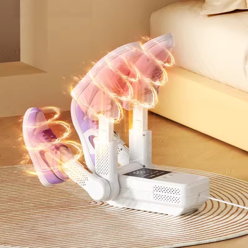 Multi-Functional ABS Electric Shoe and Boot Dryer Soothing Soccer Shoes for Household Use with