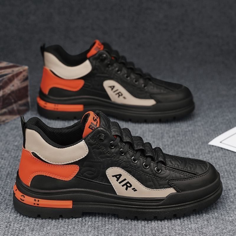 The new 2024 in the autumn and winter of a man with real cow-skin shoes