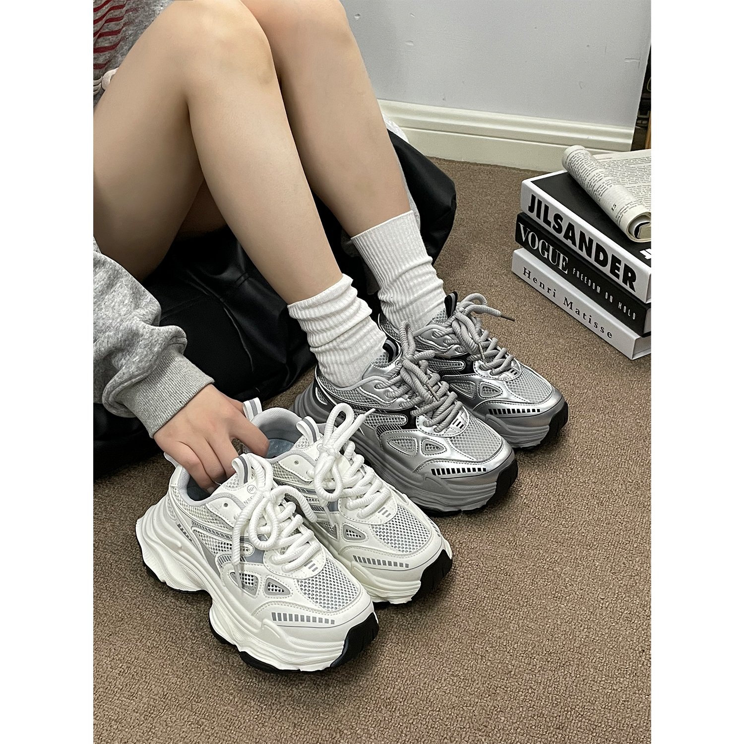 A new 2024 of Misty's big sportsgirls' shoes