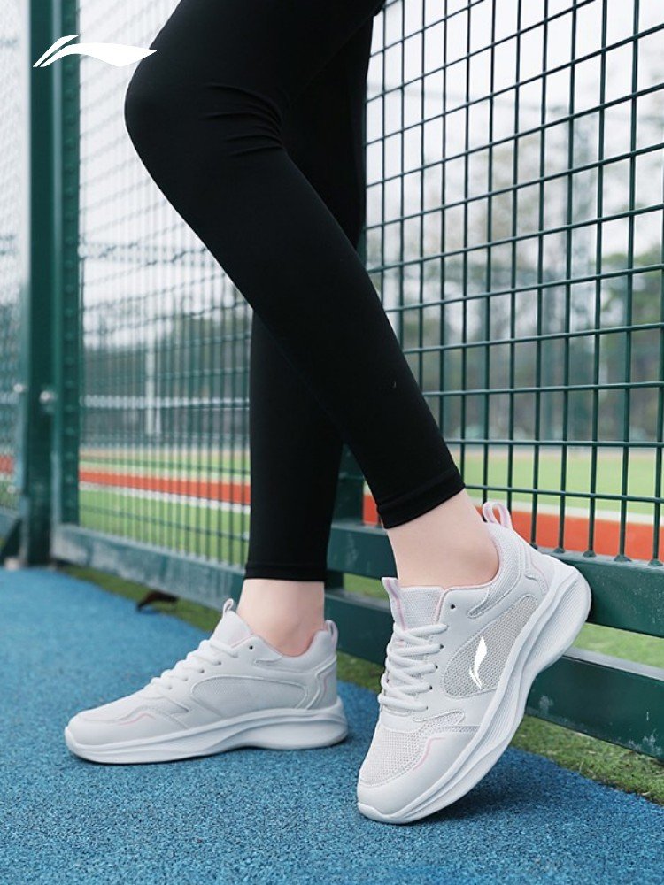 Li Ning's sneakers, 2024 new net, air-receiving shoes, soft-soft, soft-down tremors