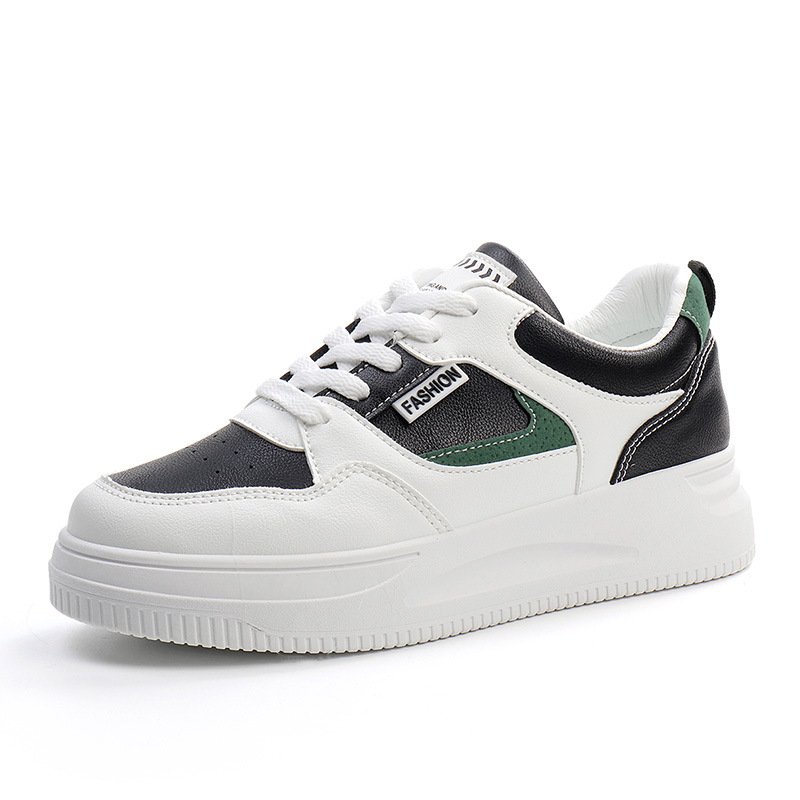 2024 new women's white shoes, spring and autumn