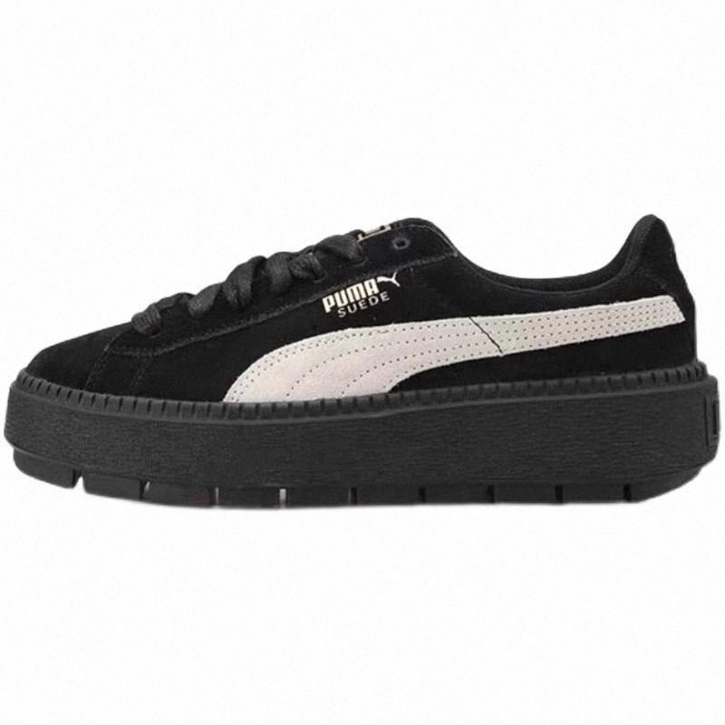 PUMA PEGASUS REHANA SOUFFLE SHOES, BLACK-AND-WHITE-HAND-DICK-DOWN SHOES 365830