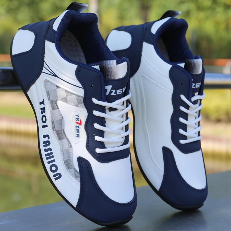 Li Ning Hinung, a young man with spring and fall shoes and waterproof sports, went to his father's junior high school