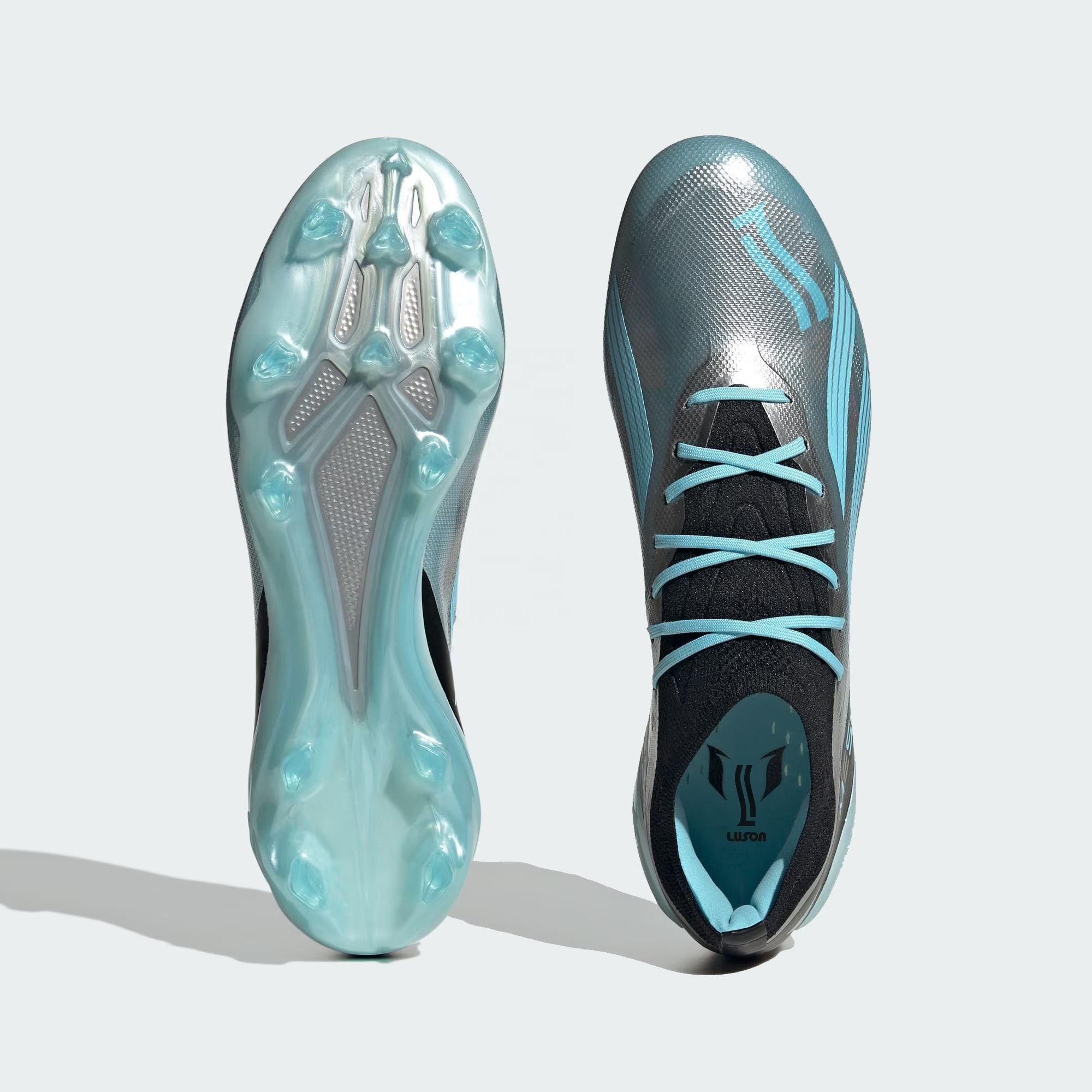 LUSON Professional Football Boots Anti-slip Soccer Shoes Grass Training Fg/Tf Sneakers Futbol Custom Soccer Shoes
