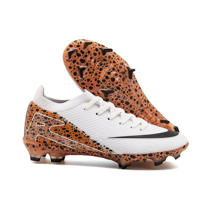 New cheetah assassin football shoes men's low-top professional match long spikes TF broken spikes training sports football shoes