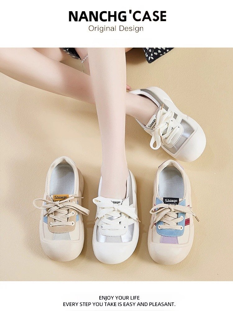 In the fall of 2024, the sneaker girl had a new soft bottom with a little white shoe to lighten up