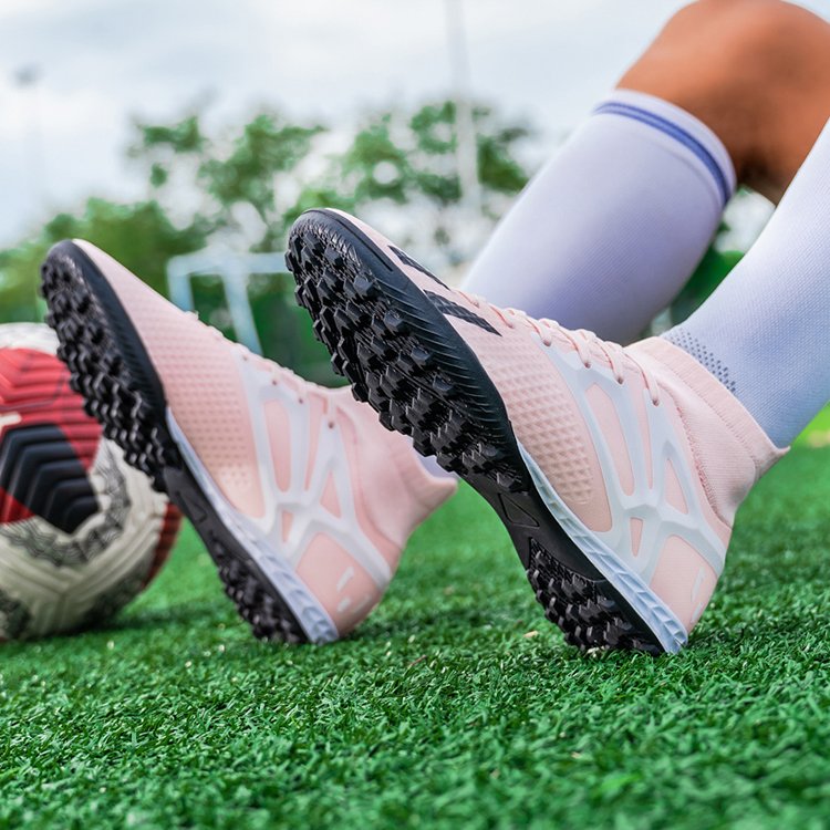 SA Professional Cheap Sale Fashion Creative Non-Slip Training Athletic Train Breathable Unisex Football Shoes Soccer Shoes