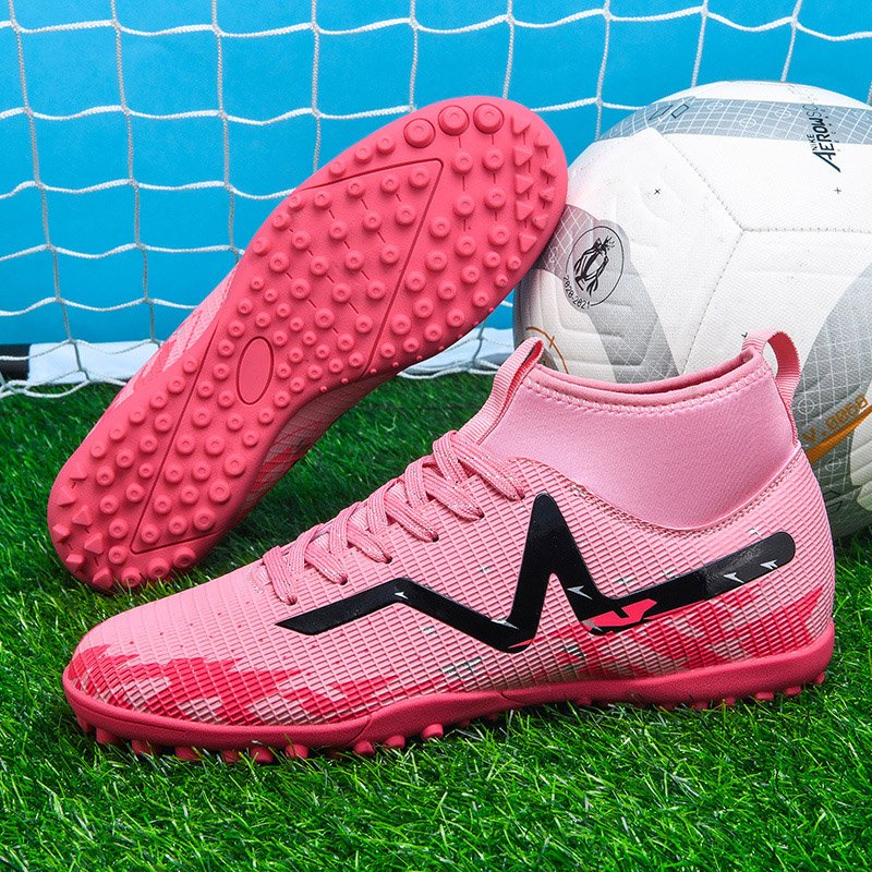 Hot selling trend best soccer shoes men Knitted waterproof futsal shoes custom Fashion design futbol soccer shoes