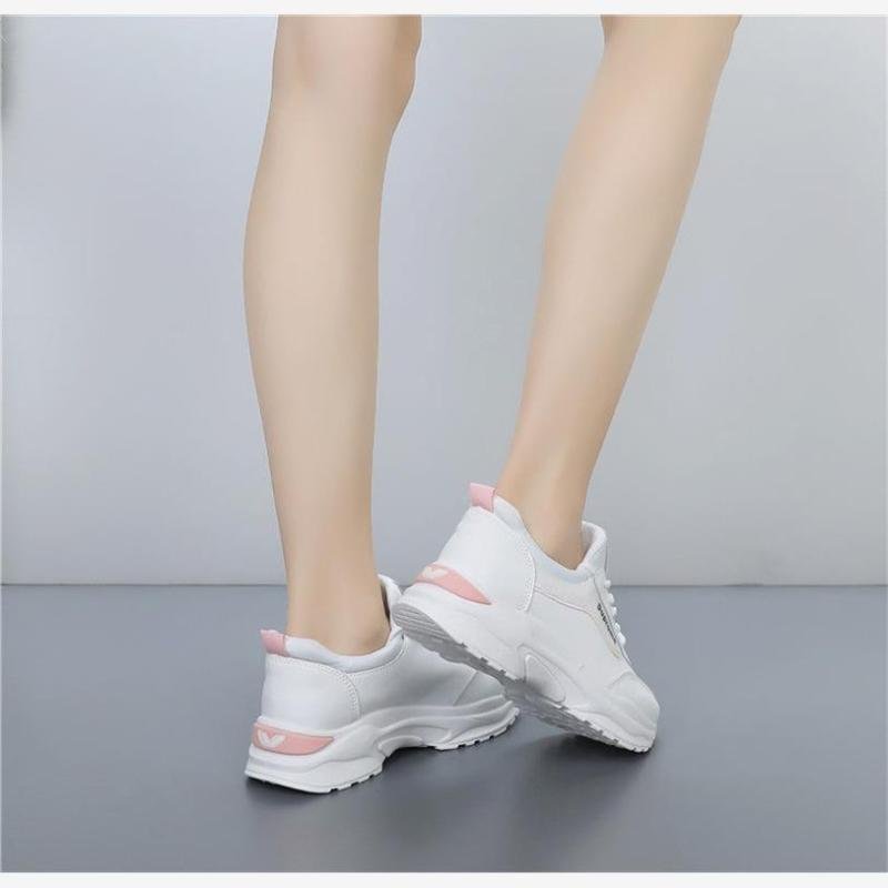 Scrambling shoes, white shoes, 2024, new Koreans for the fall and winter