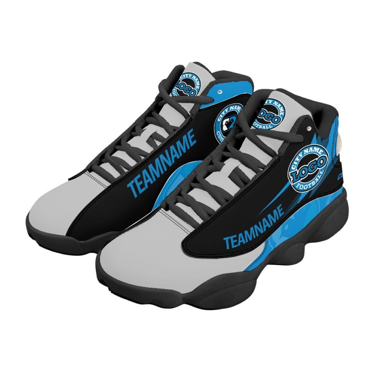 Wholesale New Soccer Custom Name Print Logo Design Sport Fashion Sport Sneakers Unisex Breathable Football Team Casual Shoes