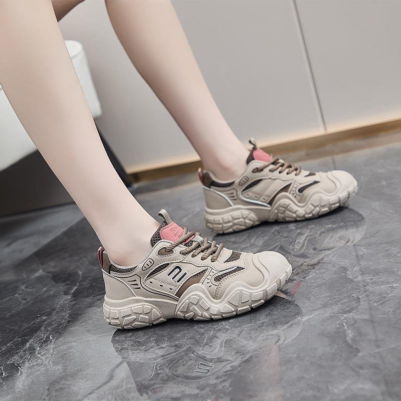 Angry Sports Shoegirl's 2024 new Autumn Shoes Slippering Old Father's Shoes
