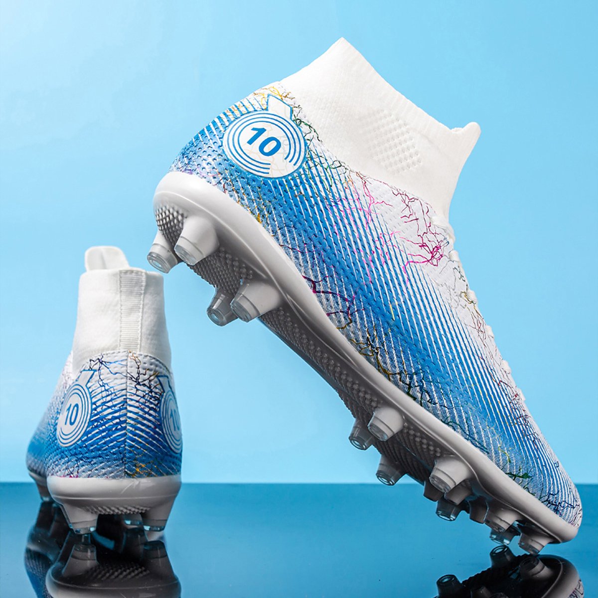 High quality factory customized hot selling long nail broken nail anti slip football shoes customized football shoes popular