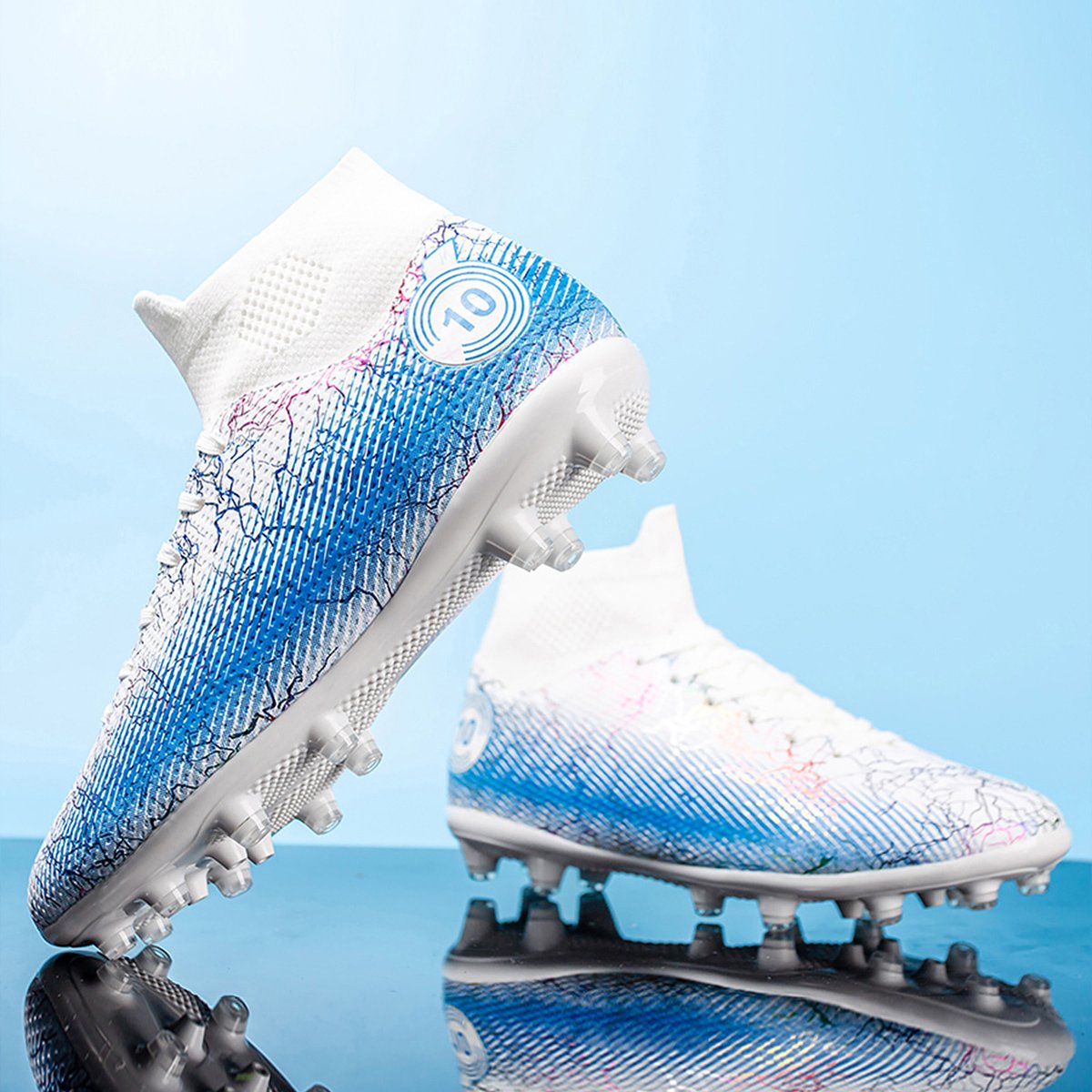 High quality factory customized hot selling long nail broken nail anti slip football shoes customized football shoes popular