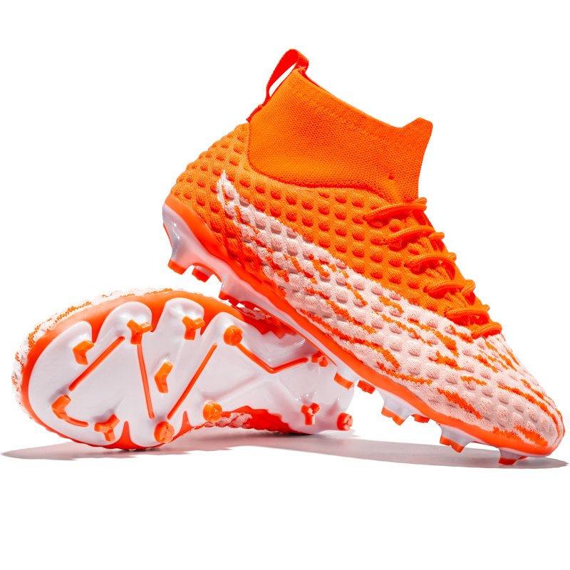 High Quality Soccer Shoes For Men With AG Long Studs Perfect Football Shoes For Grassy Fields