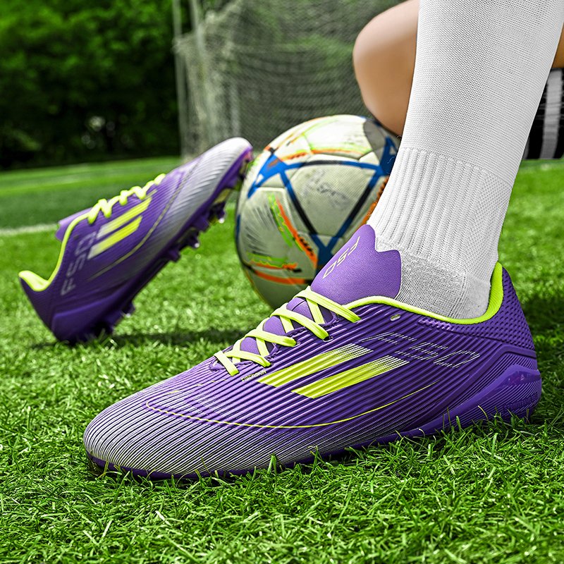 Mammon Factory Direct Wholesale Men Outdoor Sport Football Shoes Black Kids Soccer Shoes Low Price Football Shoes Custom
