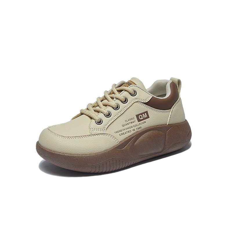 Little white shoe girl, 2024, new soft bottom, a hundred thick bottom sneakers, and a little light-go-go-go-go