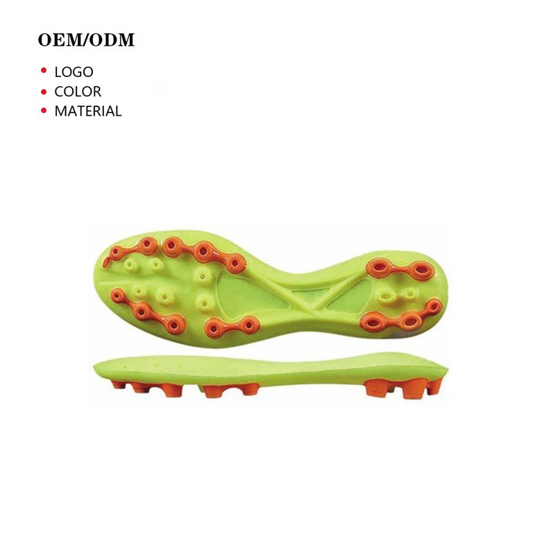 Wholesale Custom Grey Outer Sole For Soccer Shoes Football Sole Soccer Shoe Sole