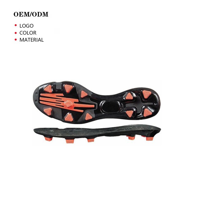Wholesale Custom Grey Outer Sole For Soccer Shoes Football Sole Soccer Shoe Sole