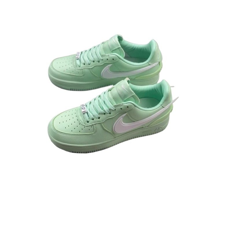 nkdunk air force with mint green-leaved shoes, boys' and girls' schools with scrambling shoes