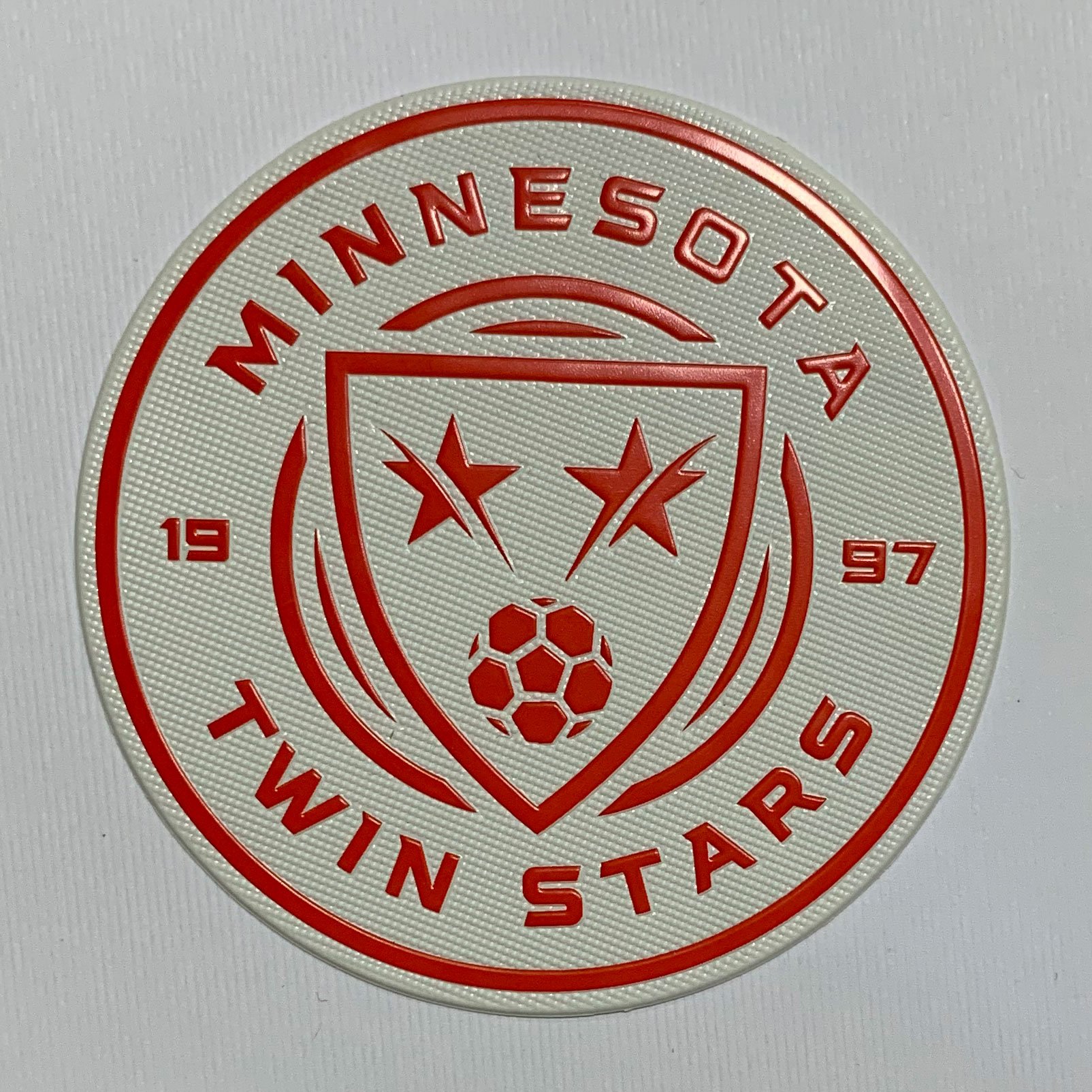 3D Printing Garment Label Patch High Frequency Embossed Brand Name Logo Soft TPU Customized Football Shoes Washable Soccer Shoes