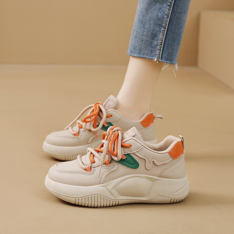 Li Ning's little white-shoe girl's shoes 2024