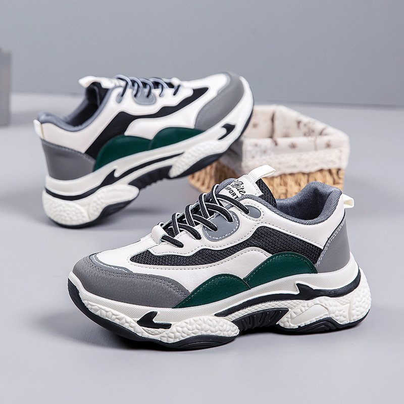 ang-father shoes, a new, thick, red panda-received sports shoes, ins-tub shoes, running shoes
