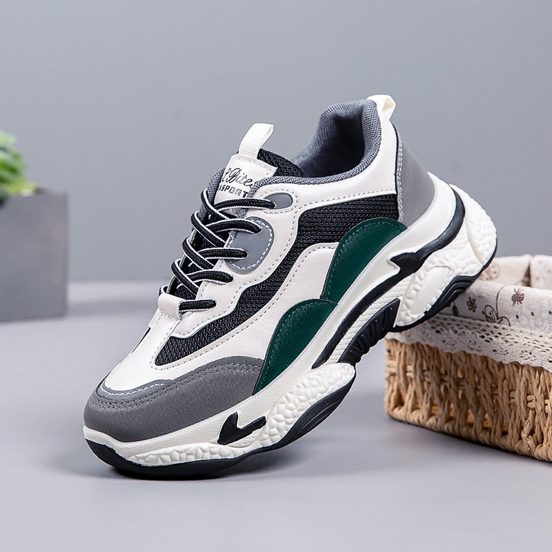 ang-father shoes, a new, thick, red panda-received sports shoes, ins-tub shoes, running shoes
