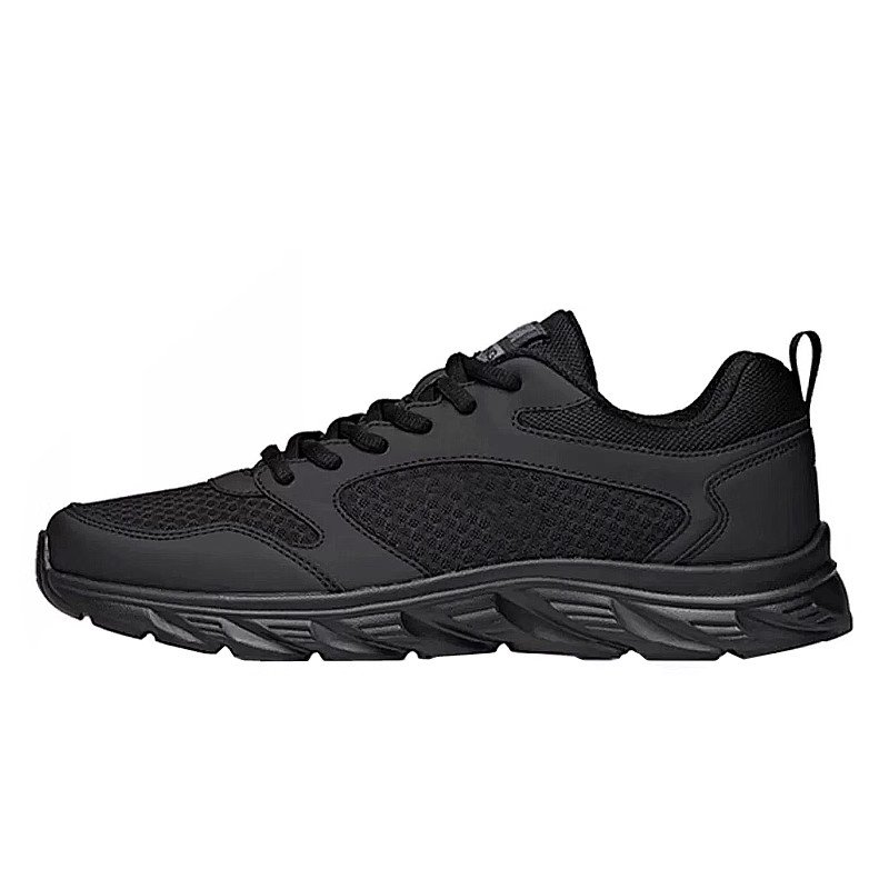 The strong-resilient man's sneakers, 2024, light-breathed, black-druck-drive shoes