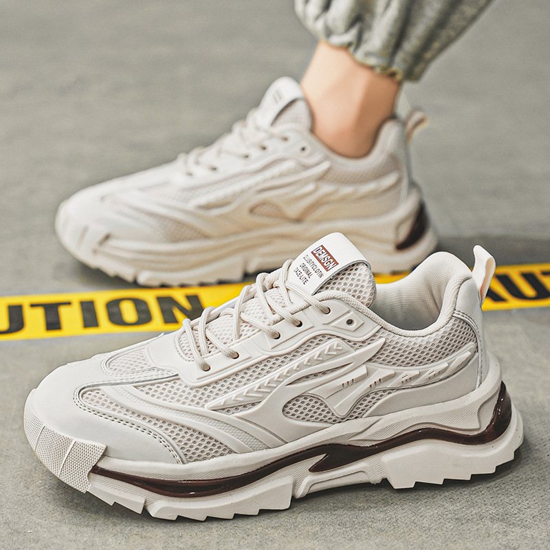 Classic design lace-up walking shoes Men's sports basketball shoes 2024 Autumn/Winter fashion design new skateboard shoes