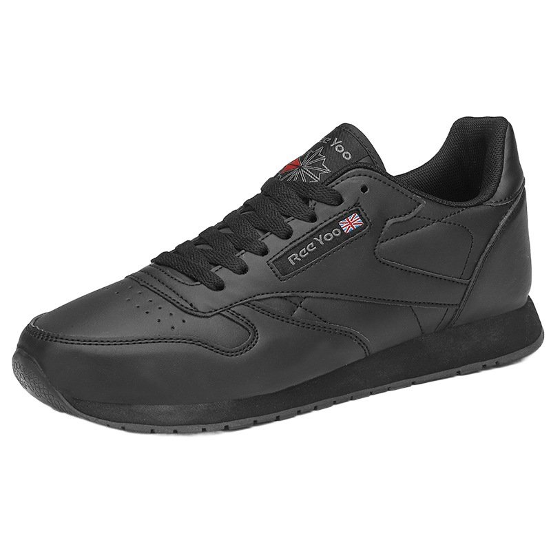 Autumn and winter new men's fashion casual sports shoes soft sole increase sports skateboard shoes lace-up walking shoes