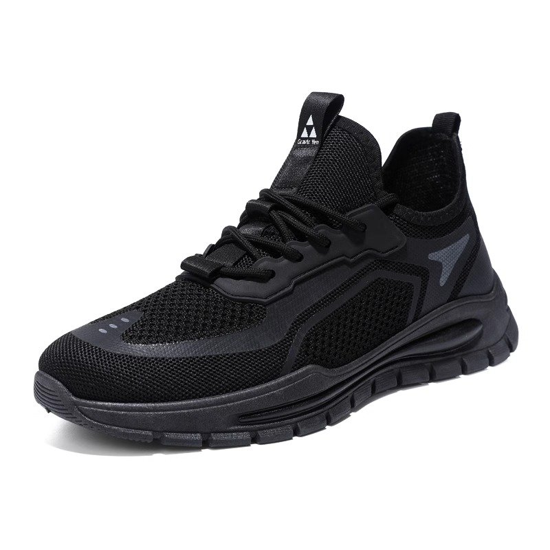 Men's Autumn Shoes Flying Air Shoes Men's Net Shoes Men's Recreational Labor Shoes Anti-Sliding